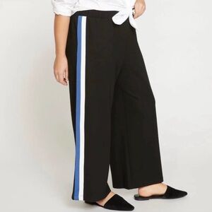 Universal Standard Stephanie- Blue, White Stripe Pants - size 22-24